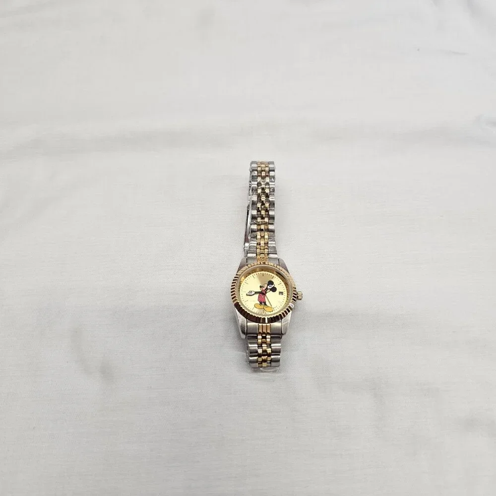 Disney Mickey Mouse Watch womens by watch factory p234-2657-4 18225 metal - Picture 9 of 10